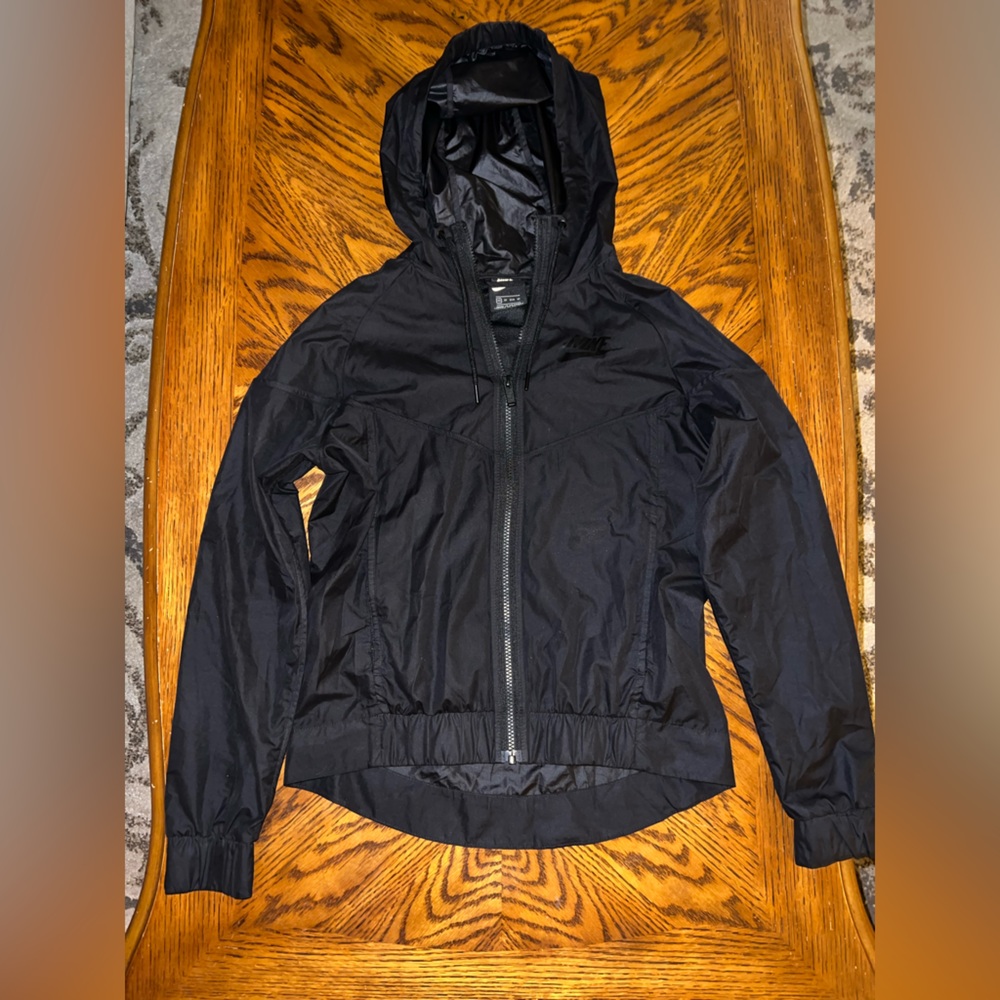 Nike black windbreaker